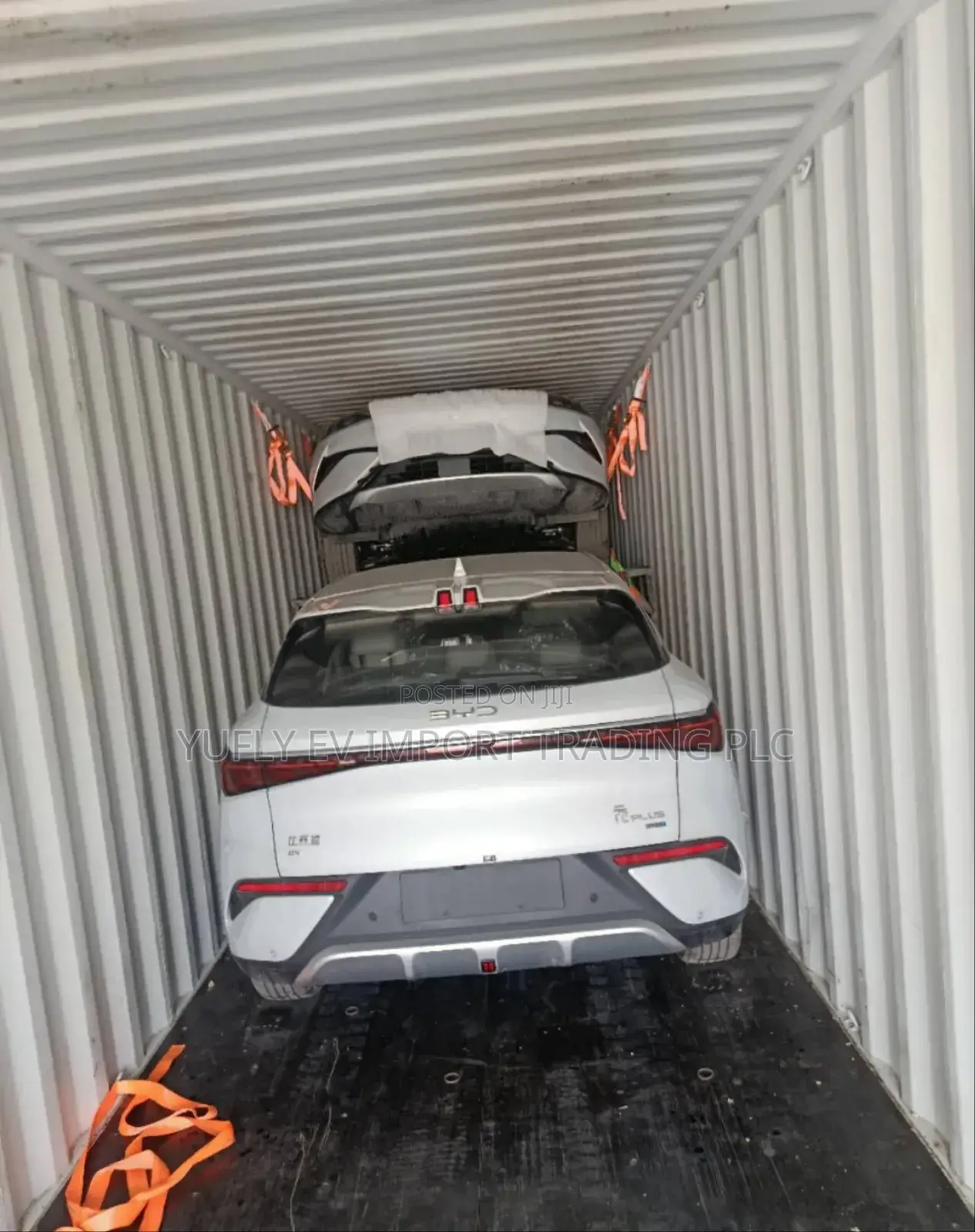 New BYD Yuan Plus 2025 White