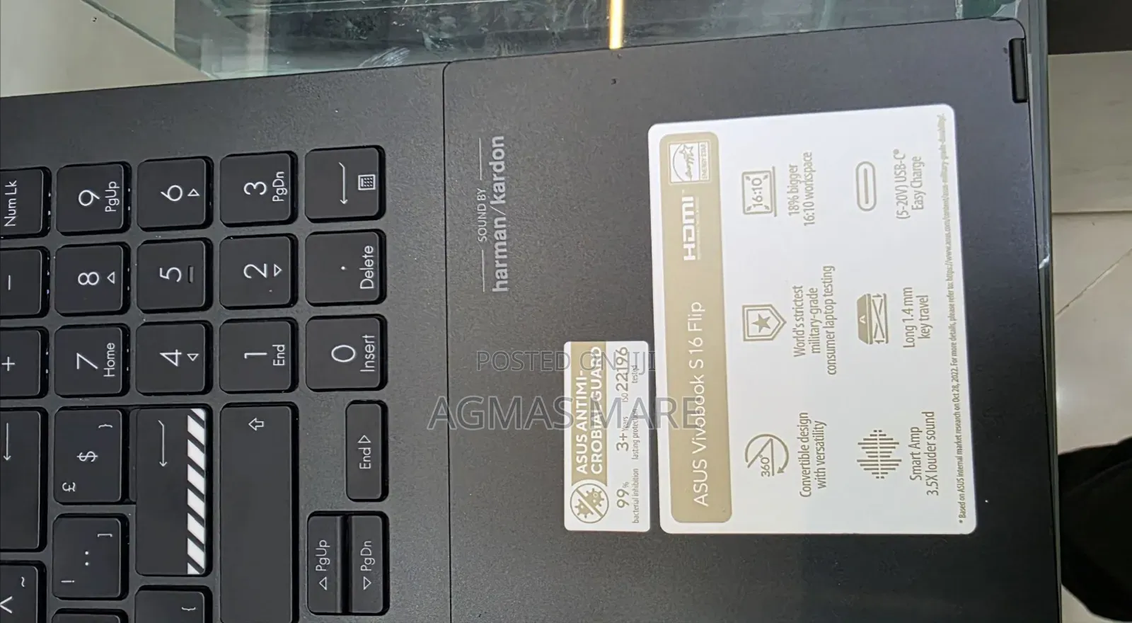 New Laptop Asus Vivobook 16 16GB Intel Core i9 SSD 1T