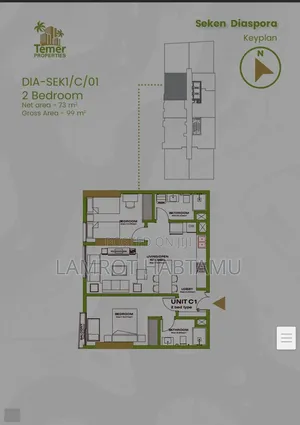 1bdrm Apartment in Temer Real Estate, Bole for sale