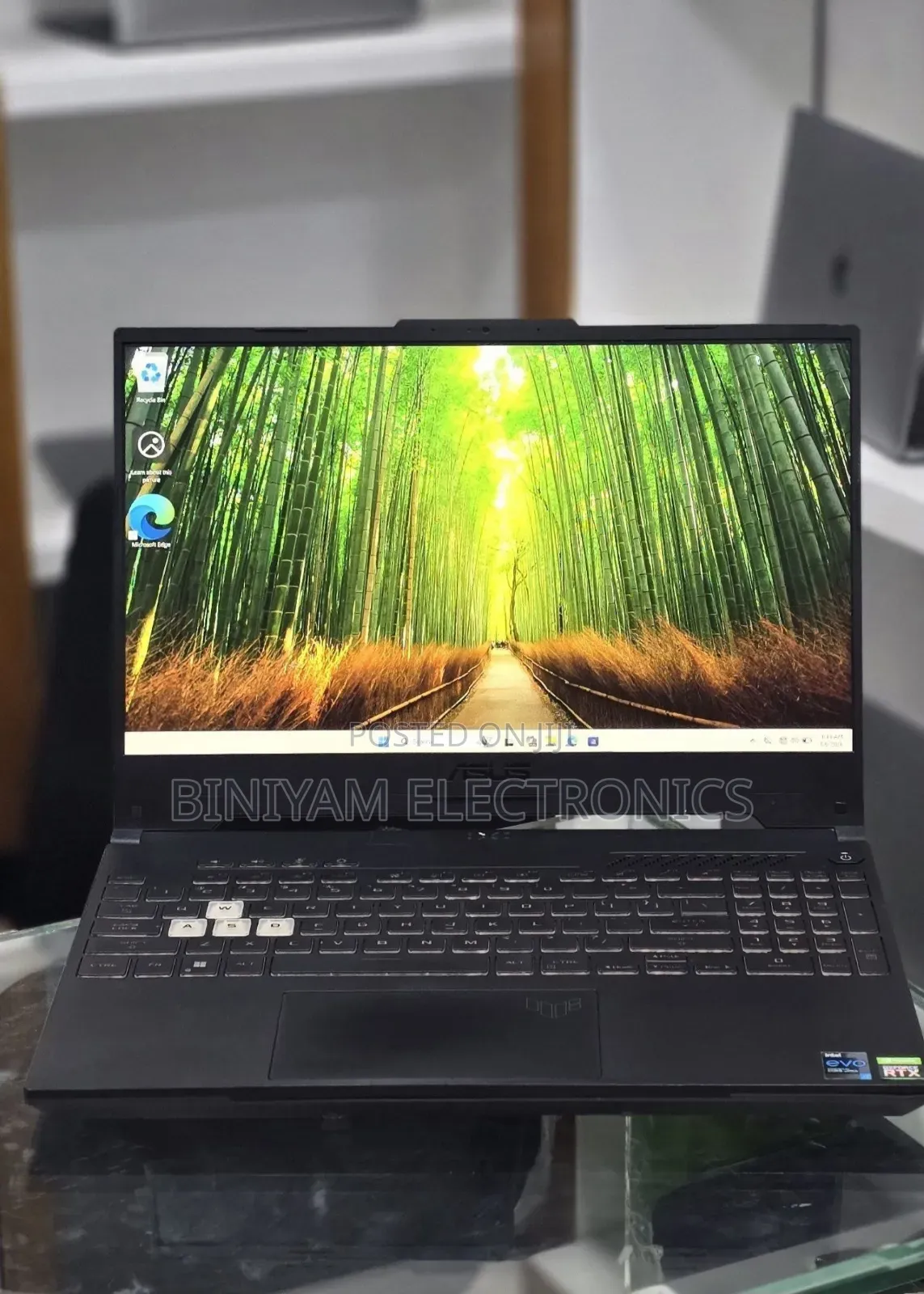 New Laptop Asus TUF Dash F15 16GB Intel Core i7 SSD 512GB