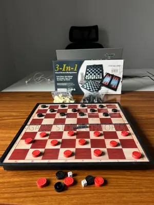 Magnetic Chessboard/ Checkers / Backgammon