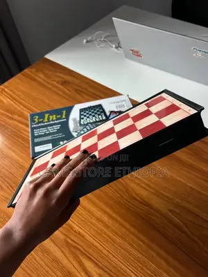 Magnetic Chessboard/ Checkers / Backgammon