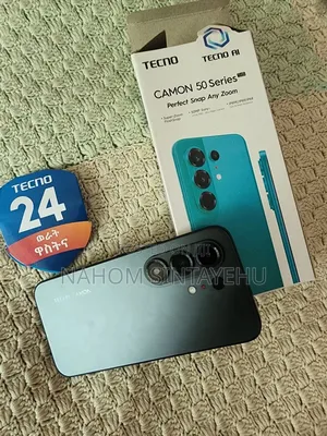New Tecno Camon 50 256 GB Black