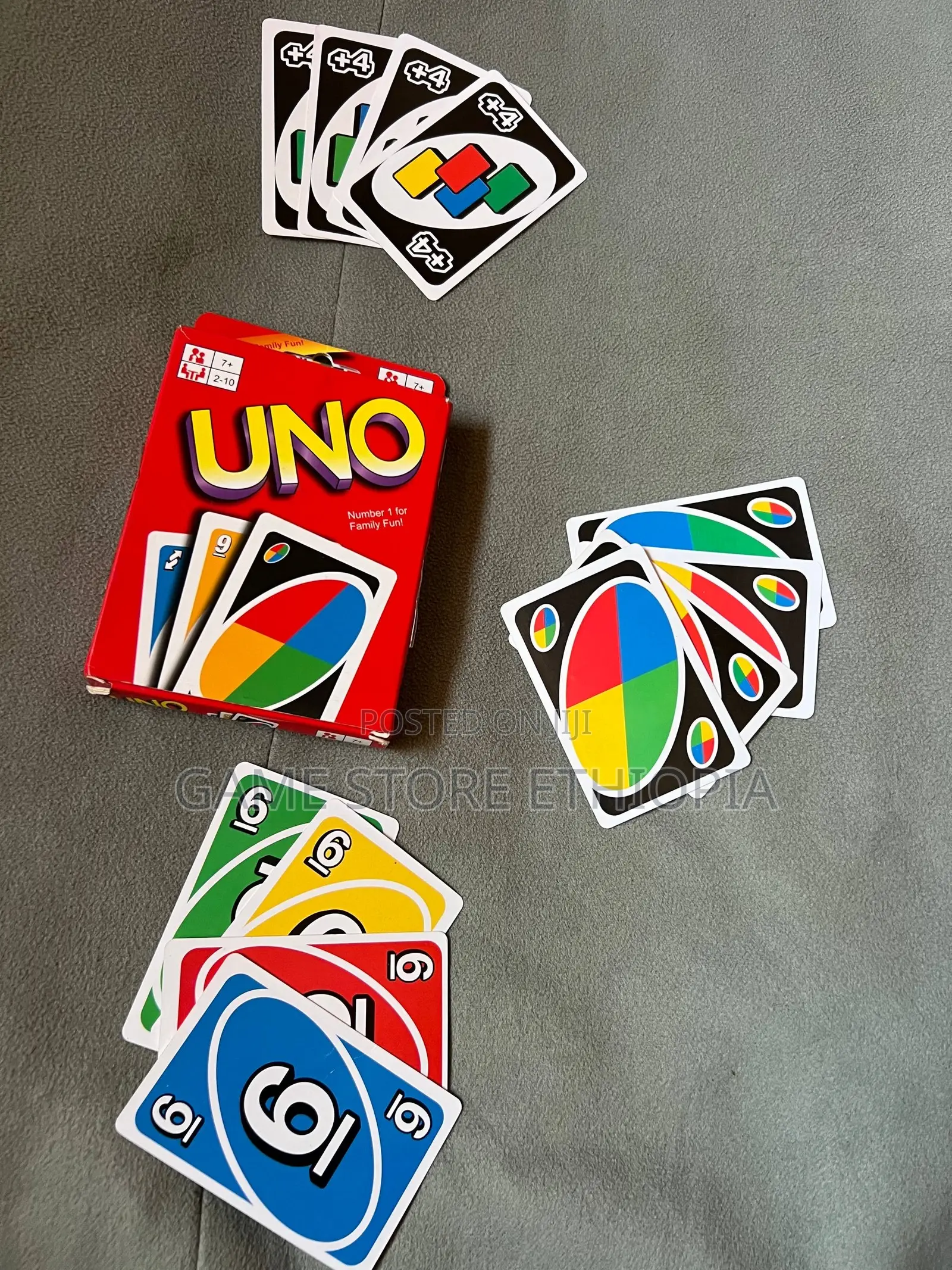 ኡኖ ካርድ ጨዋታ Double the Uno Fun! Call