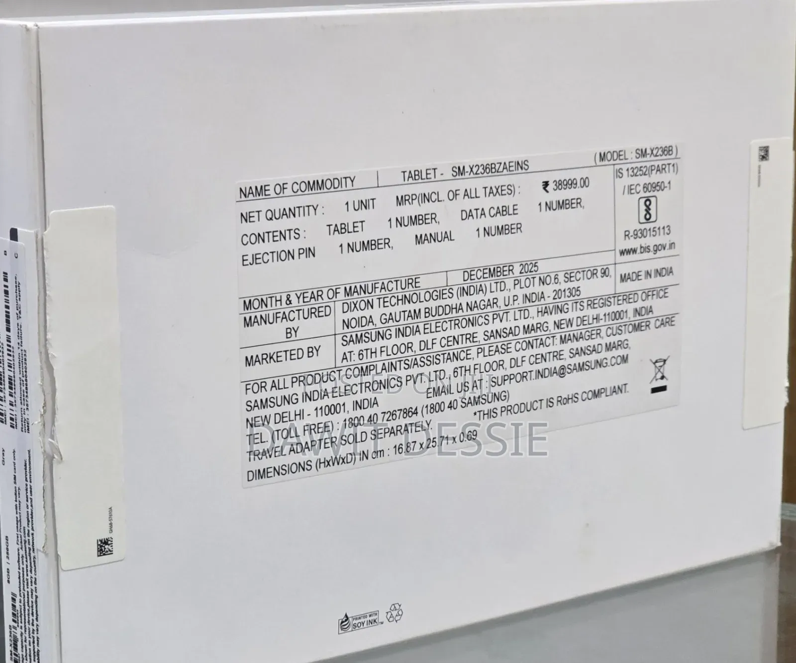 New Samsung Galaxy Tab A9+ 128 GB