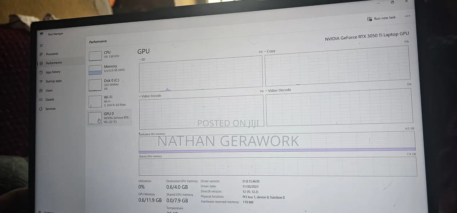 Laptop Lenovo Legion 7 16GB AMD Ryzen 7 SSD 512GB