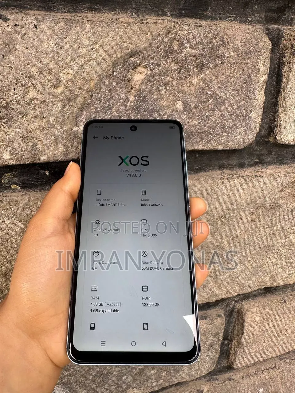 Infinix Smart 8 128 GB Blue
