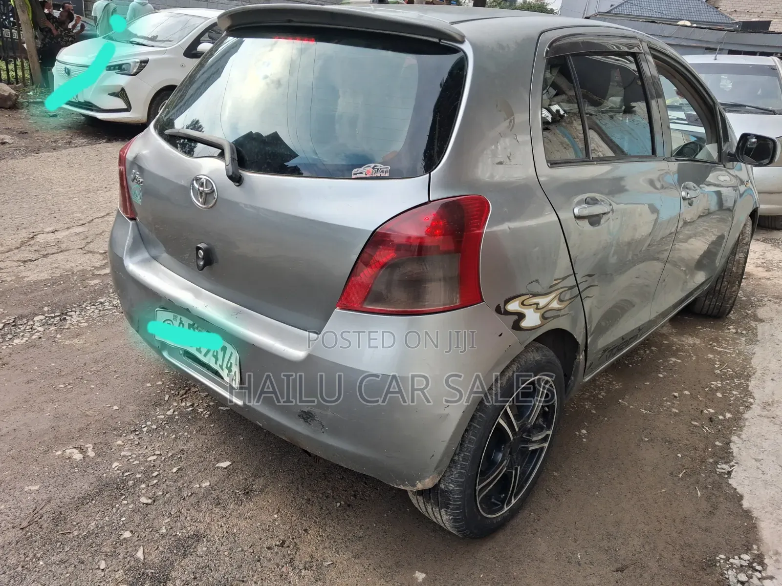 Toyota Yaris 2008 Gray