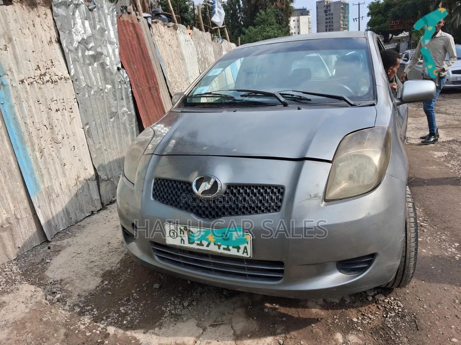 Toyota Yaris 2008 Gray