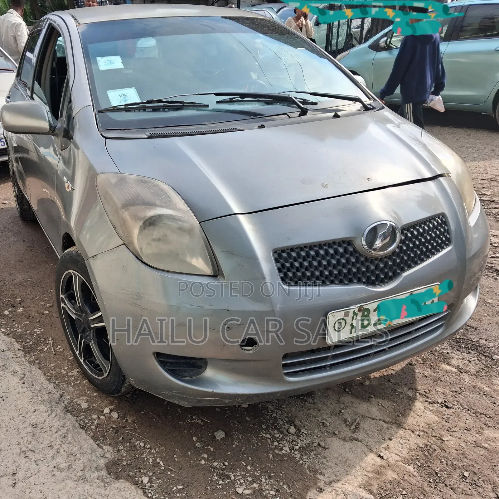 Toyota Yaris 2008 Gray