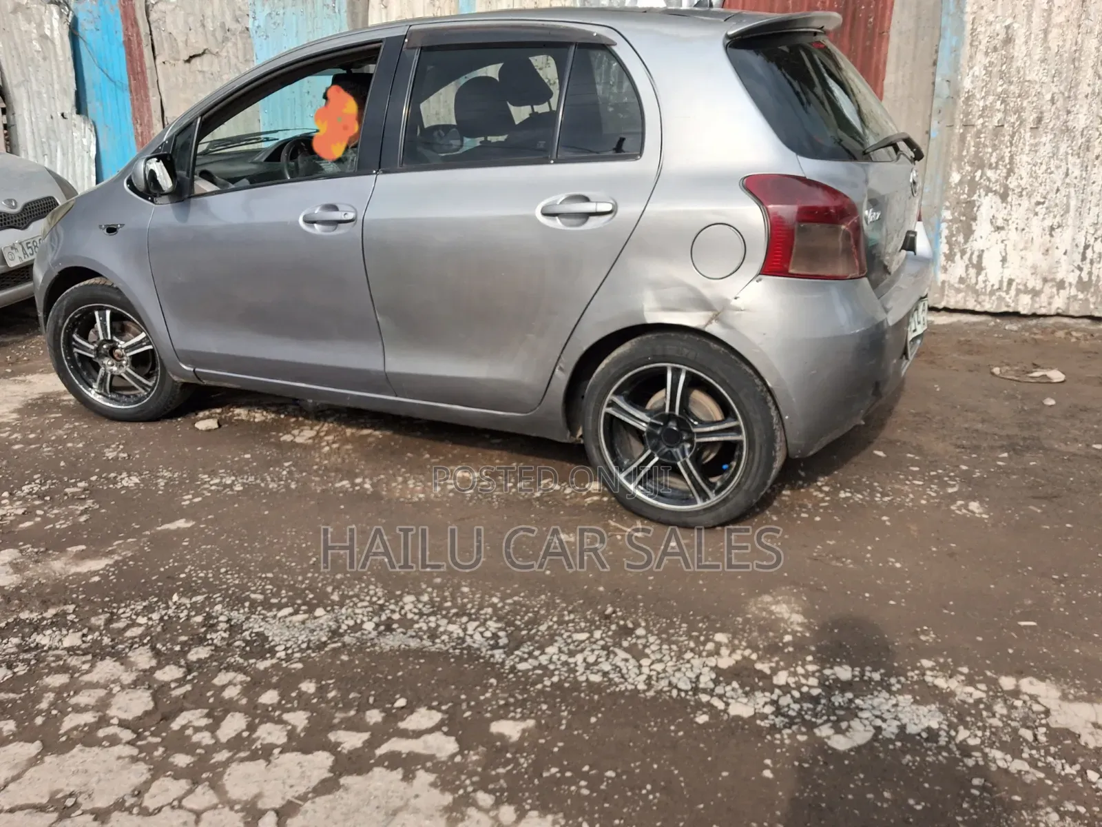 Toyota Yaris 2008 Gray
