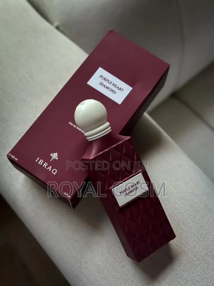 Purple Heart Diamond Ibrahim Al Qurashi Unisex Perfume