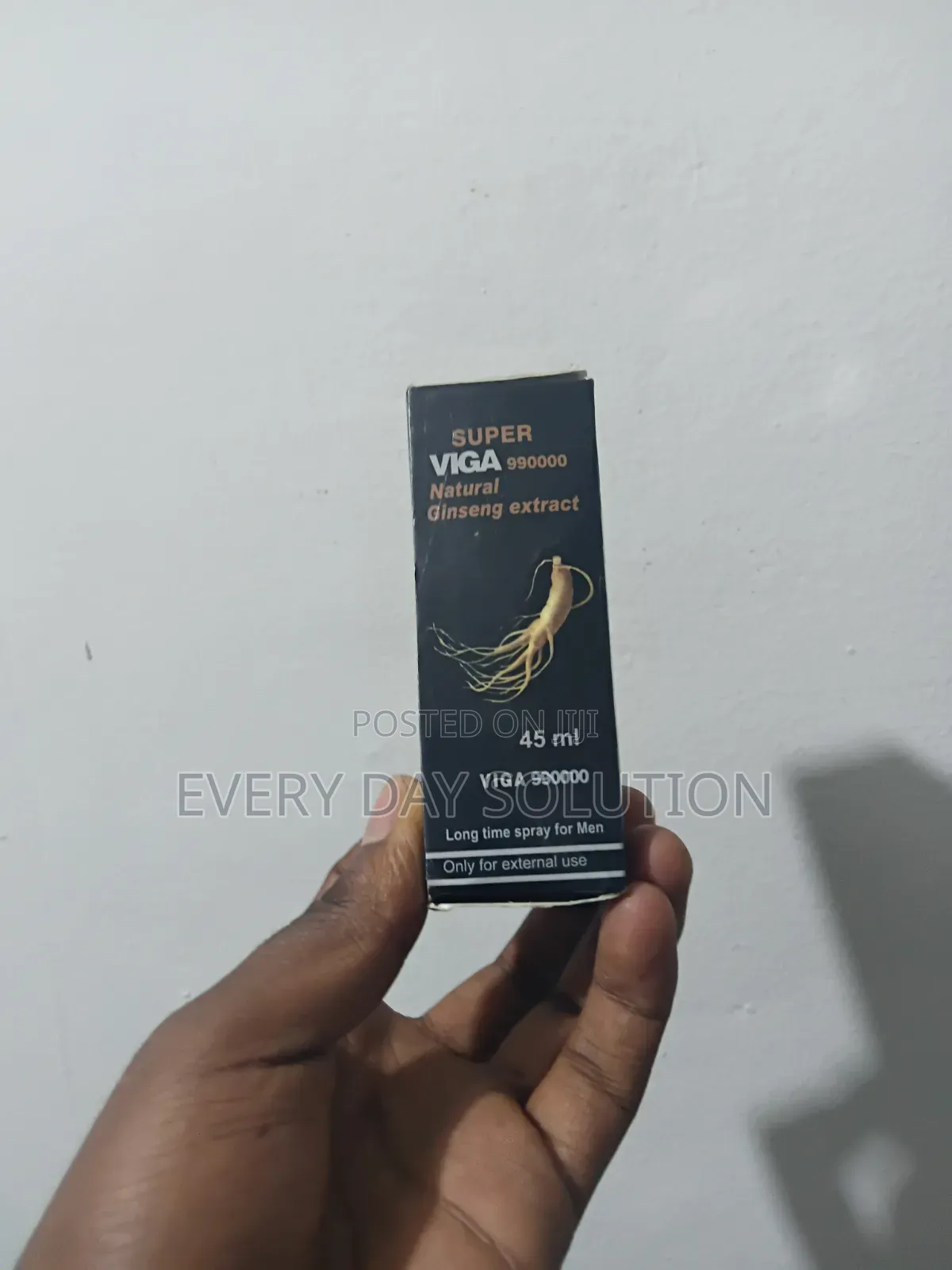 Super Viga Natural Ginseng Delay Spray for Men – የወንዶች ዴሌይ ስፕሬይ