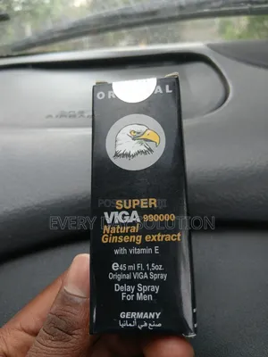 Super Viga 990000 Delay Spray 45ml – Natural Ginseng Extract for Men
