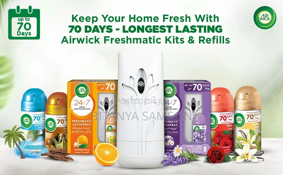 Airwick Automatic Air Freshener With Dispenser