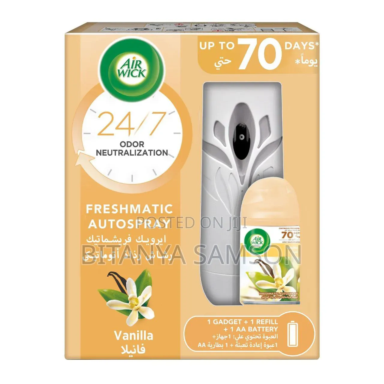 Airwick Automatic Air Freshener With Dispenser