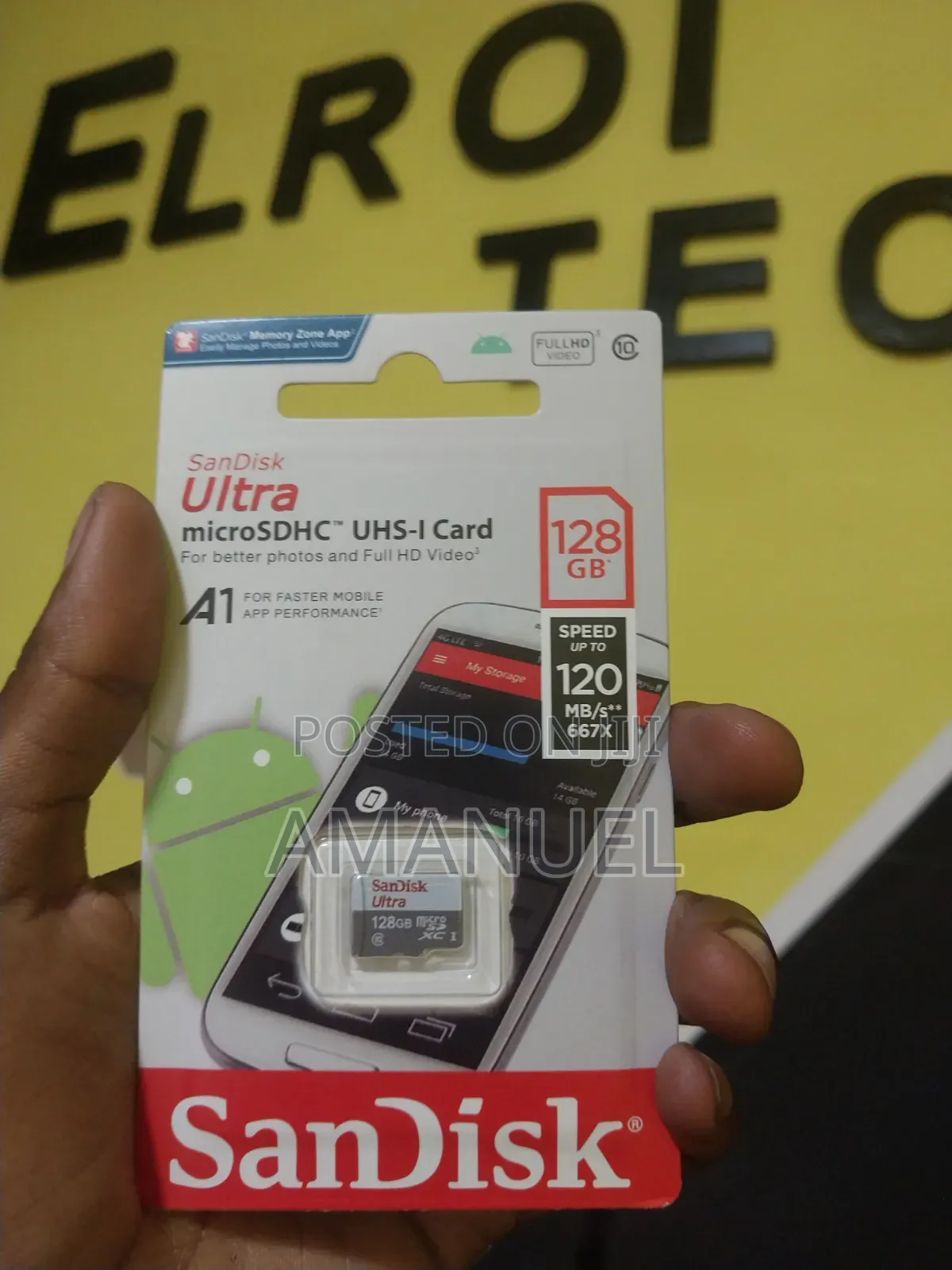 San Disk Sd Card 128 Gb