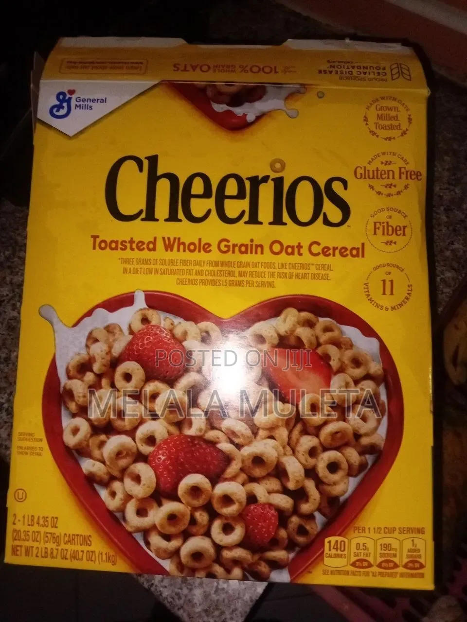 Cheerios Toasted Whole Grain Oat Cereal