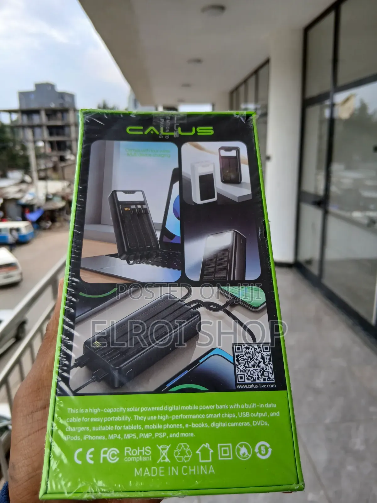 Calus Solar Power Bank