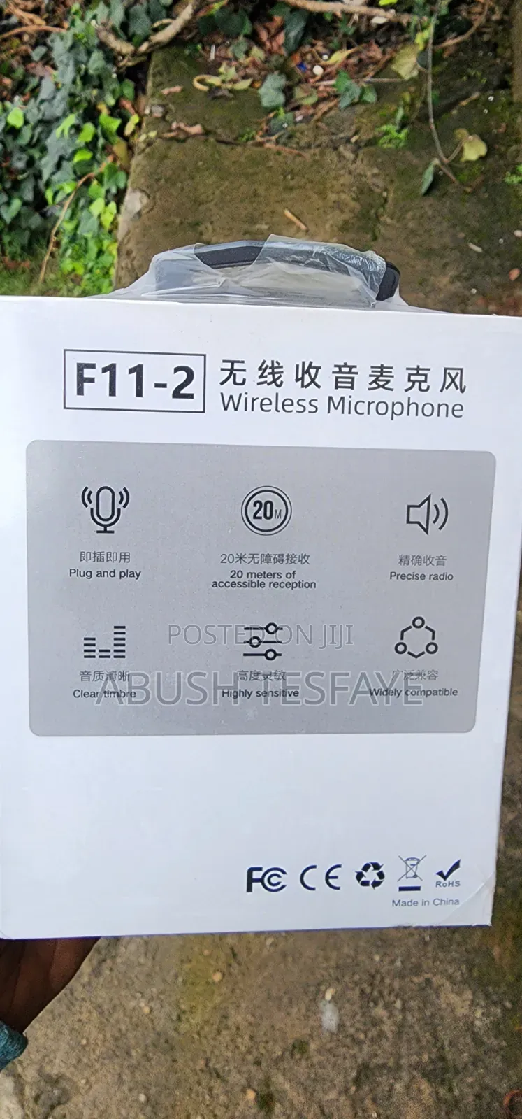 F11-3in1Wireless Microphone