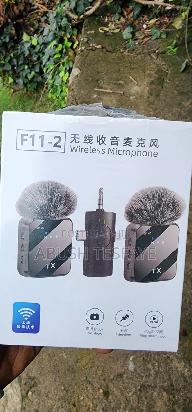F11-3in1Wireless Microphone