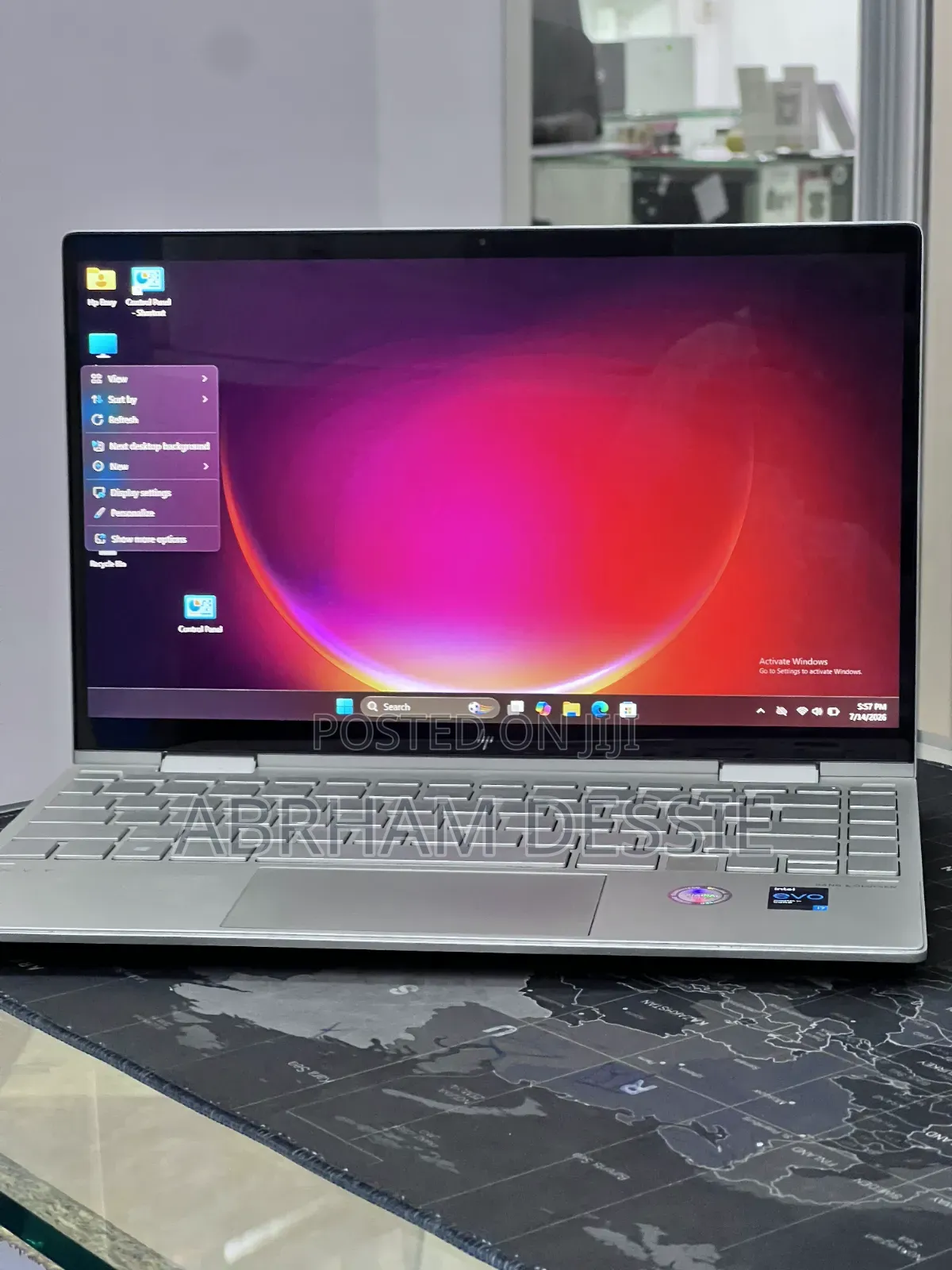 New Laptop HP Envy x360 8GB Intel Core i7 SSD 512GB
