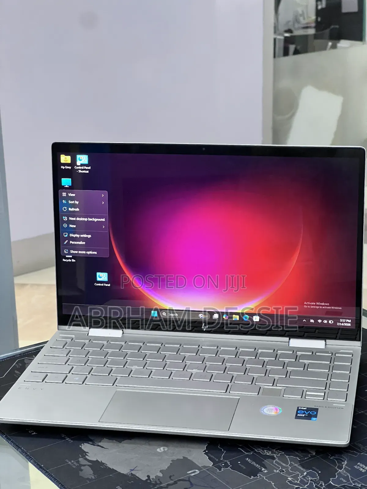 New Laptop HP Envy x360 8GB Intel Core i7 SSD 512GB