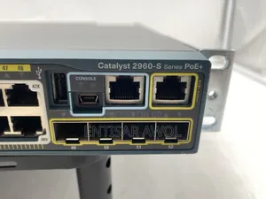 Cisco Catalyst WS-C2960S-48FPS-L 48 Port PoE+ Gigabit Network Switch