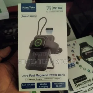 Hainoteko 10000mah Ultra-Fast Magnetic Power Bank