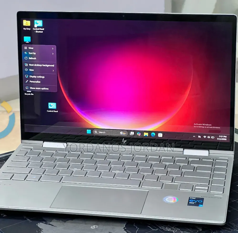 New Laptop HP Envy x360 8GB Intel Core i7 SSD 512GB