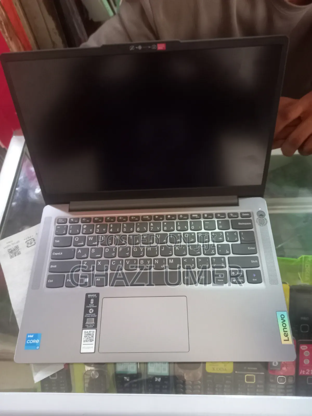 New Laptop Lenovo Ideapad 3 8GB Intel Core i3 SSD 256GB