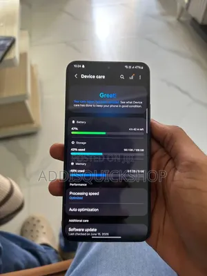 New Samsung Galaxy S22+ 5G 128 GB Black