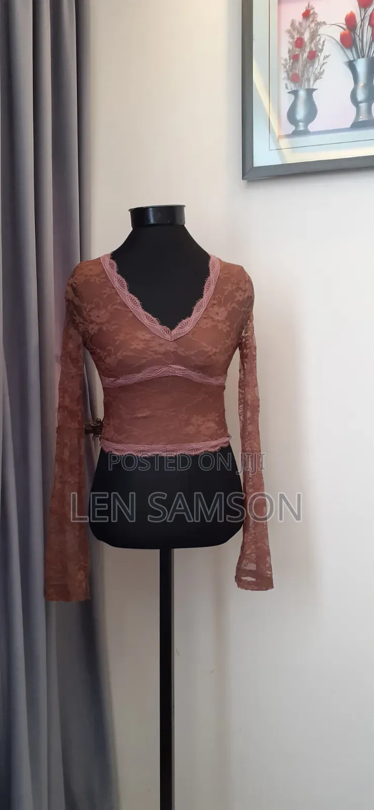 Brown Top From Shein