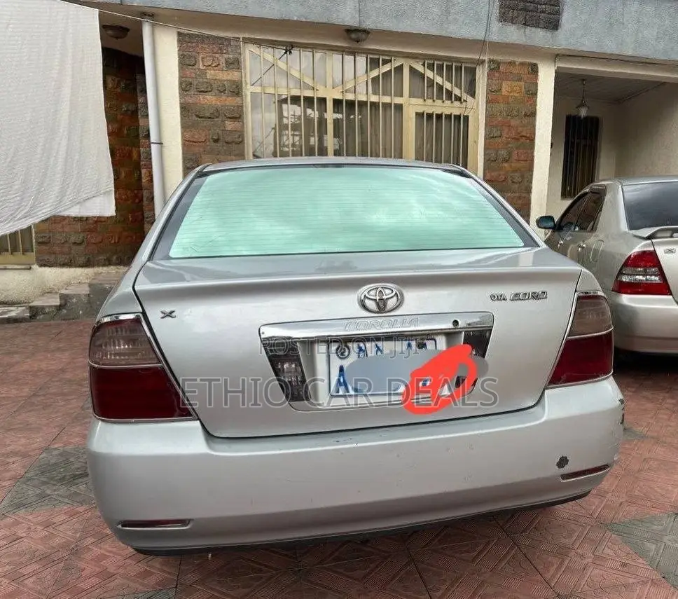 Toyota Corolla 2003 Silver