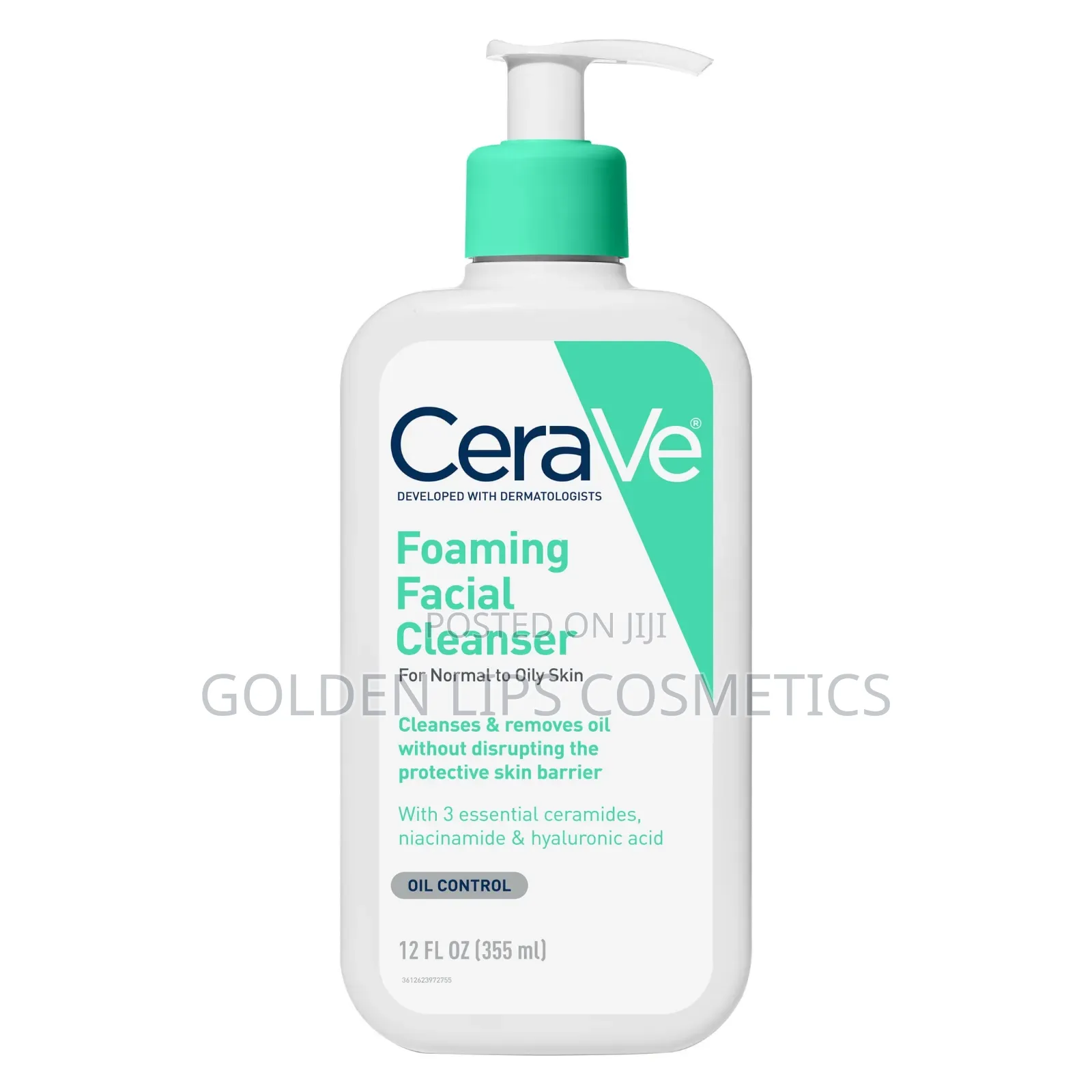CeraVe Foaming Facial Cleanser 355ml Normal to Oily Skin