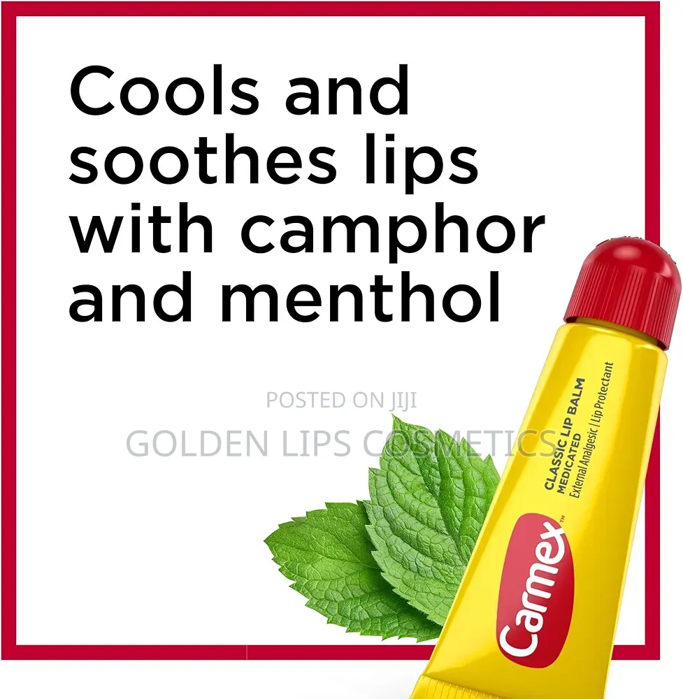 Carmex Classic Medicated Lip Balm 3 Pack – Dry Chapped Lip Care