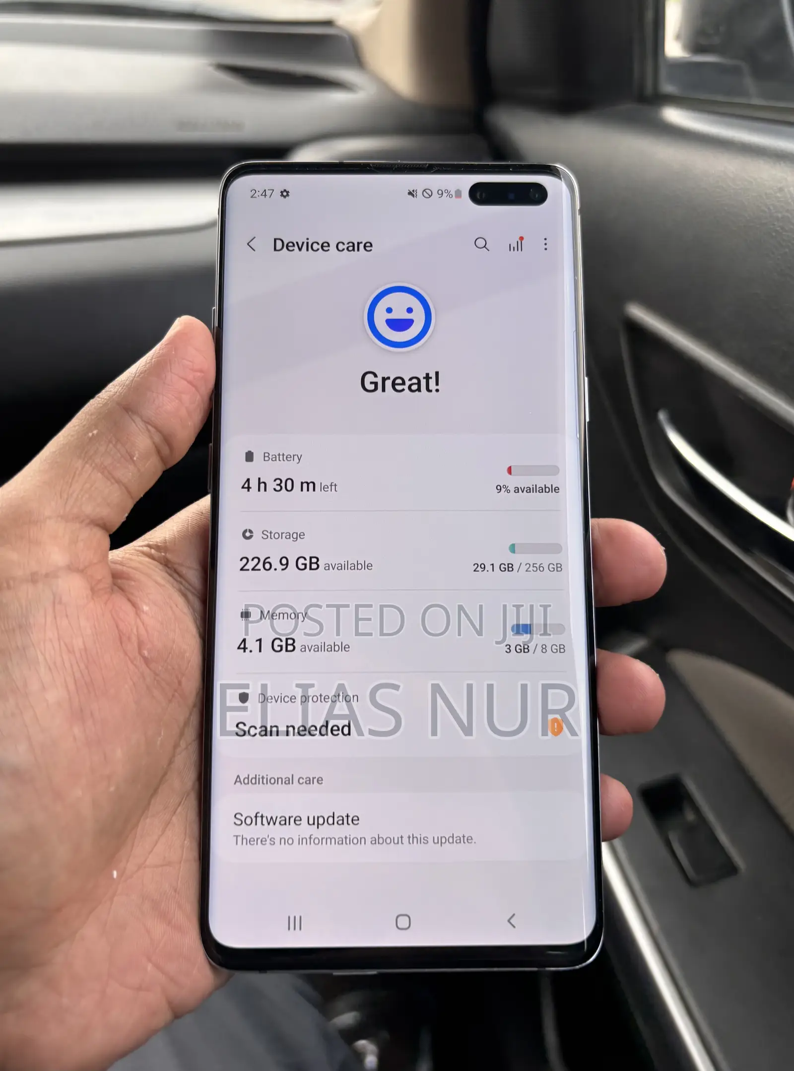 New Samsung Galaxy S10 5G 256 GB Black