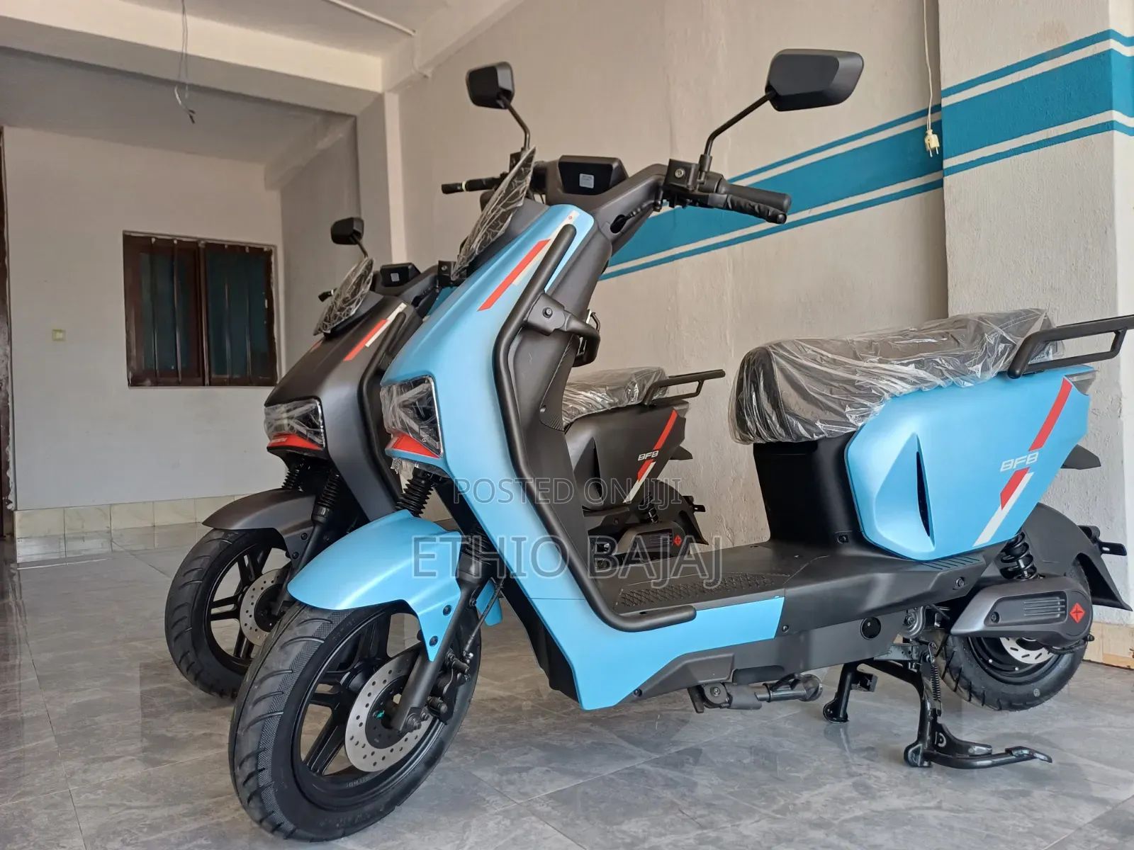 New Motorcycle 2025 Blue