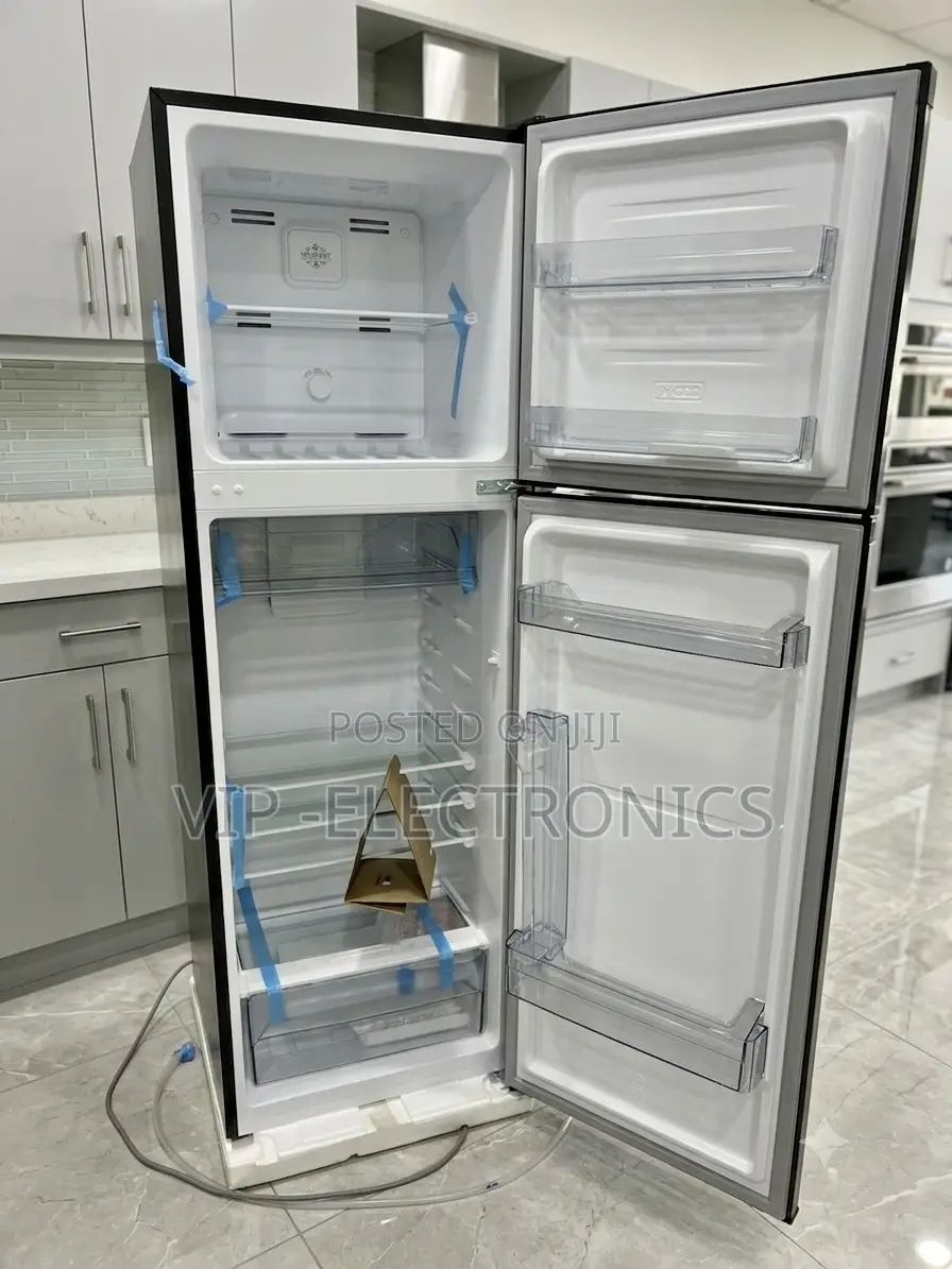 Orbit Refrigerator 355 Double Door–Fan Cooling System, Energy Saving