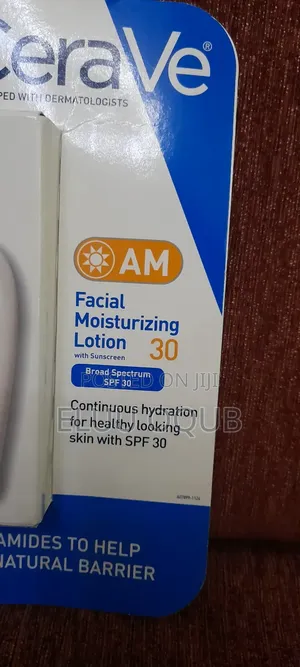 CeraVe Facial Moisturizing Lotion With Sun Screen 30