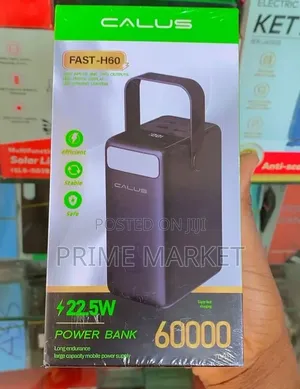 Calus 60,000mah Fast-H60 Power Bank | 22.5w Fast Charge