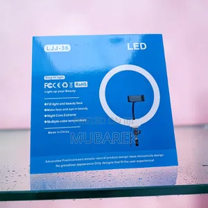 LJJ-36 Ring Light With Phone Holder