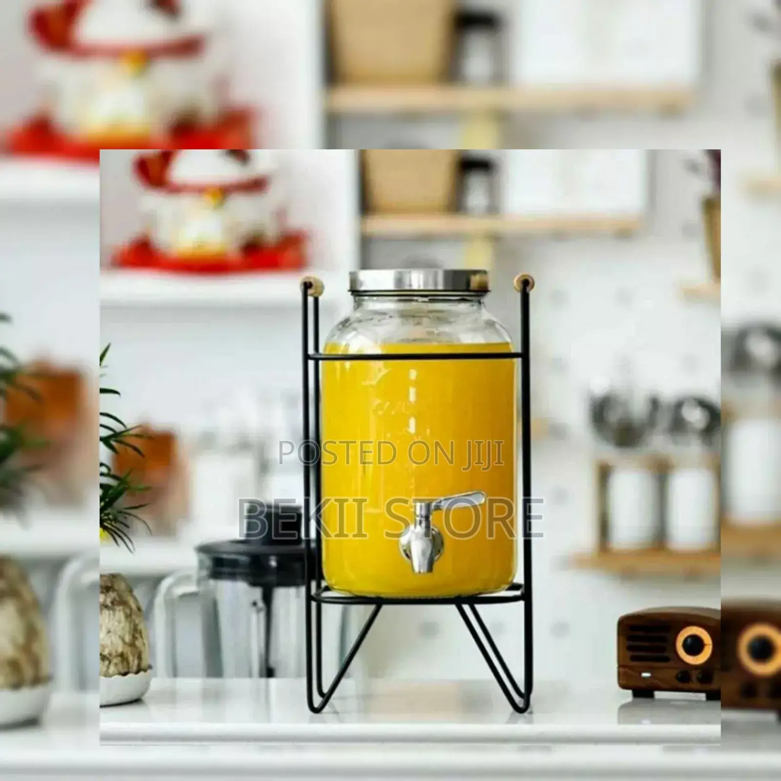 Glass Beverage Dispenser – 5 ሊትር