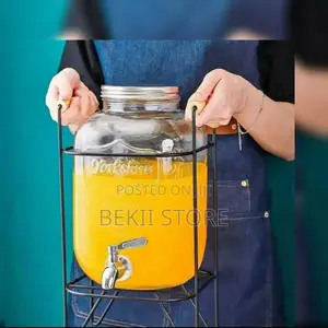 Glass Beverage Dispenser – 5 ሊትር
