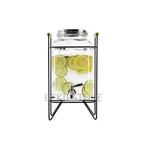 Glass Beverage Dispenser – 5 ሊትር