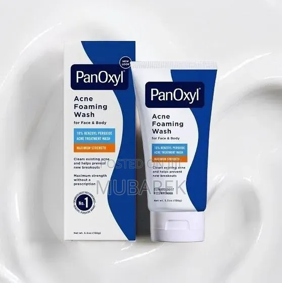 Clear Acne on Face and Body With PanOxyl 10%