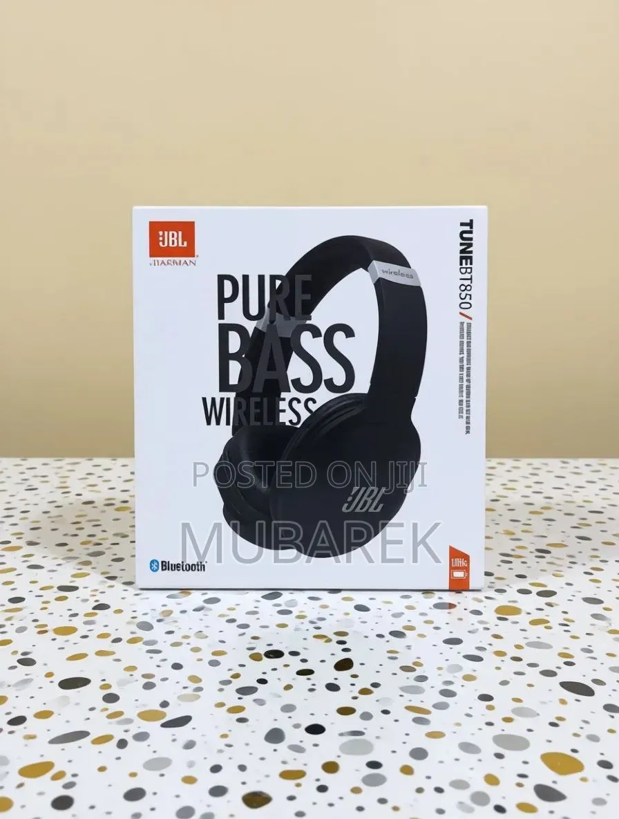 Comfortable JBL Tune BT850 Wireless Bluetooth Studio Headphones