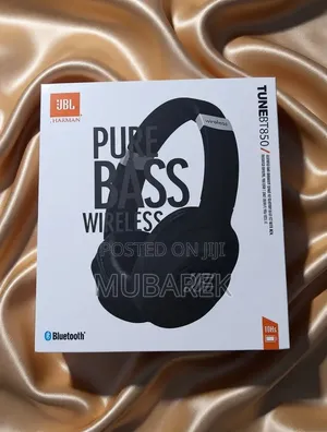 Advanced JBL Pure Bass Wireless Over-Ear Stereo Headphone