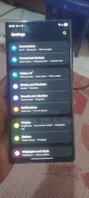 New Samsung Galaxy S22 Ultra 128 GB Black
