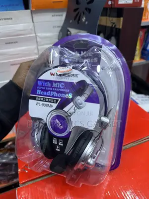 WL-908MV Stereo Headphones | With Microphone | Super Bass